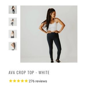 Senita athletics Ava crop top